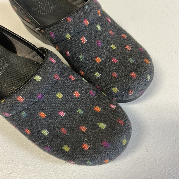 Dansko Vegan Multicolor Clogs - Picture 2 of 14